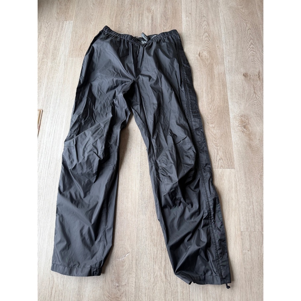 Outdoor Research Mens Black Full Side Zip Rain Pants Hiking Outdoor Size M
